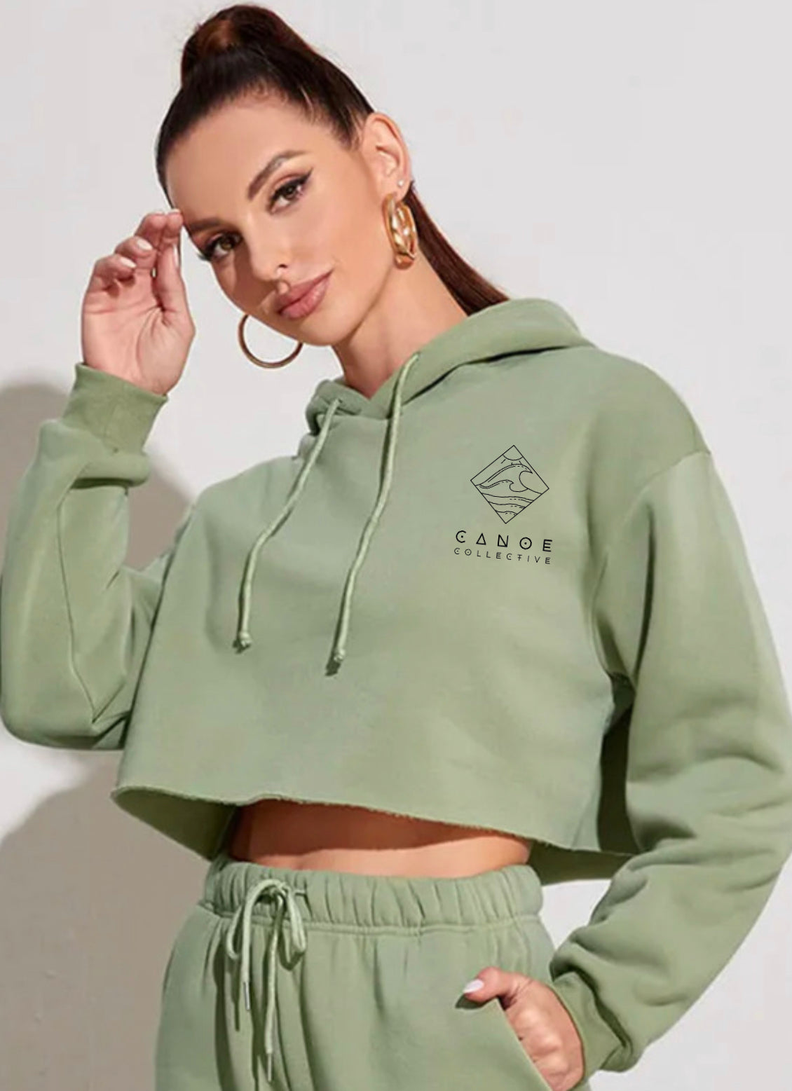 BC Chill Fleece Lined Crop